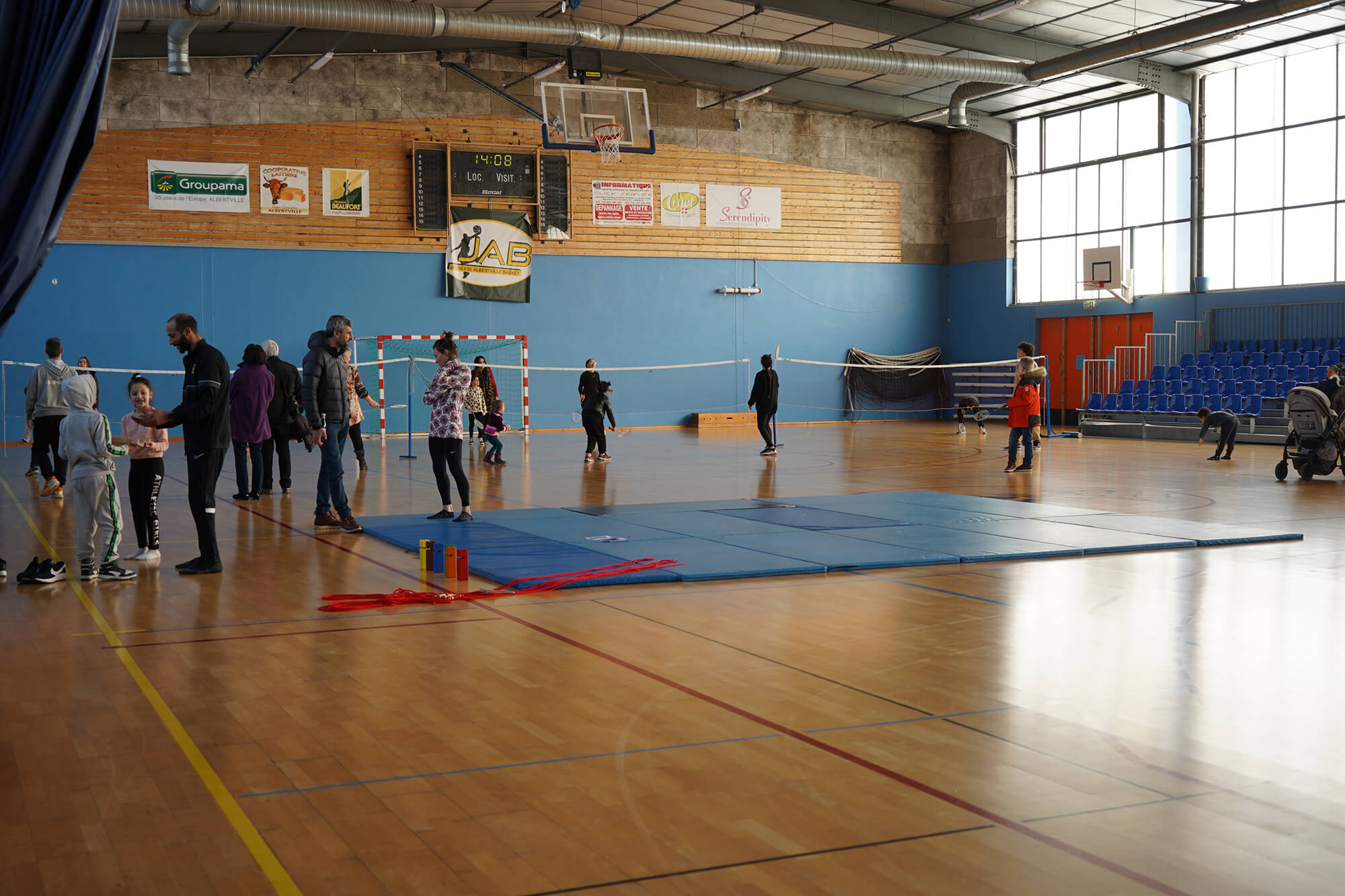 Gymnase Combe de Savoie Albertville