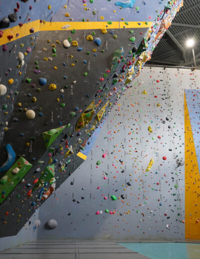 Mur escalade Hall Olympique Albertville