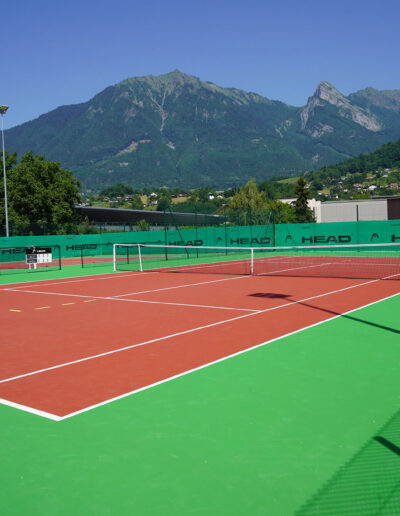 Terrain de tennis Albertville