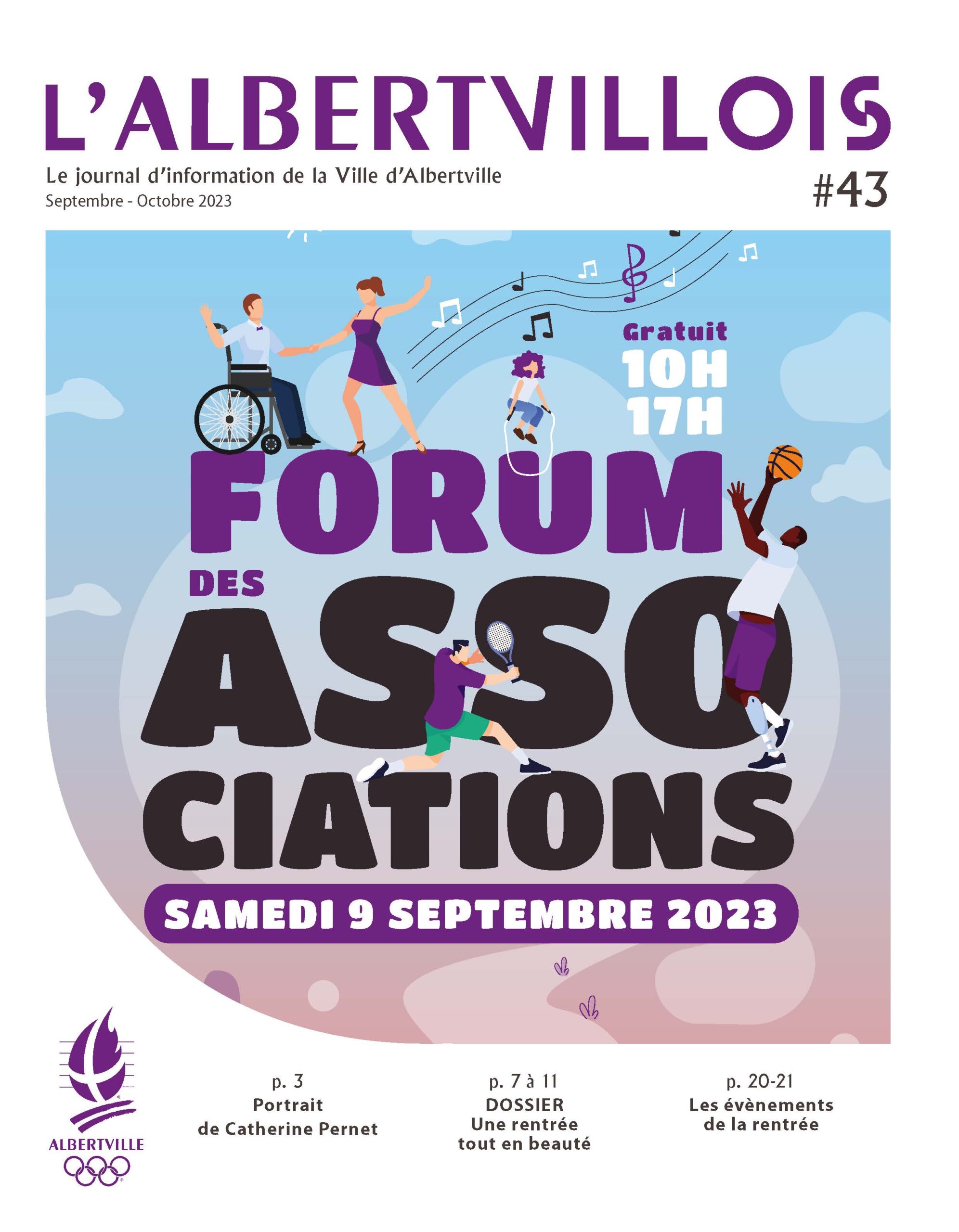 Albertvillois 43 Septembre Octobre 2023 Magazine municipal Albertville