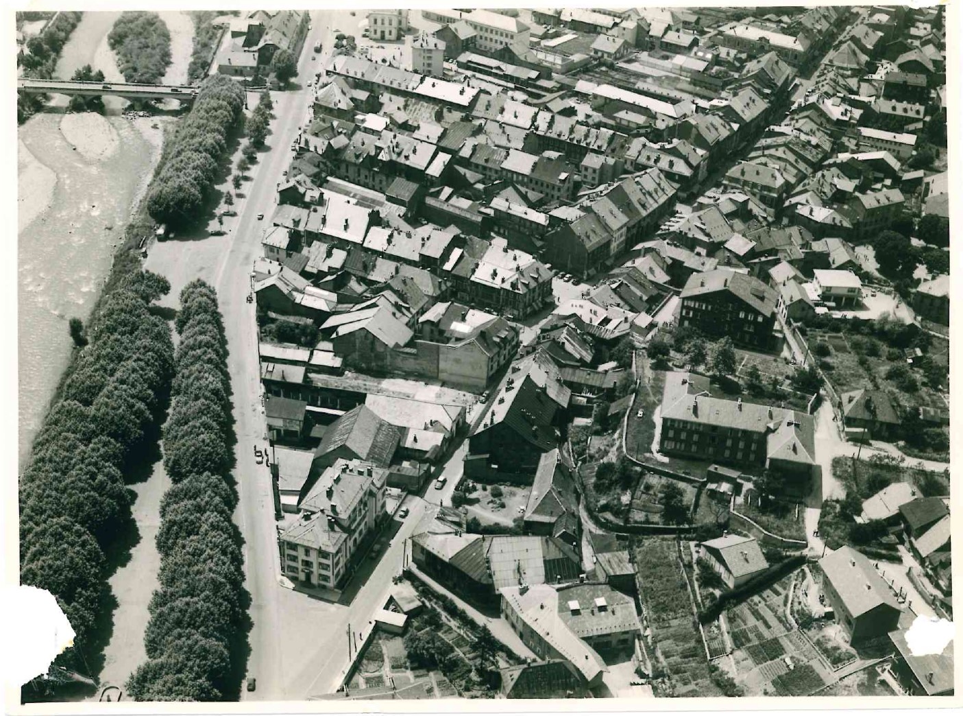 Quartier Nord vue du ciel Albertville