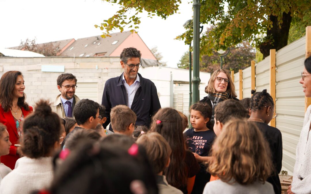 Travaux de rénovation du groupe scolaire du Val des Roses