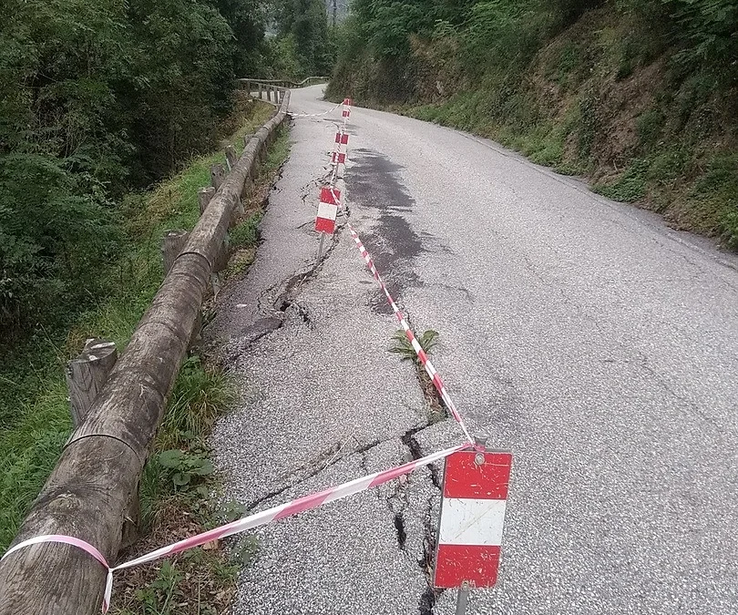 Prolongation des travaux route de Reidier