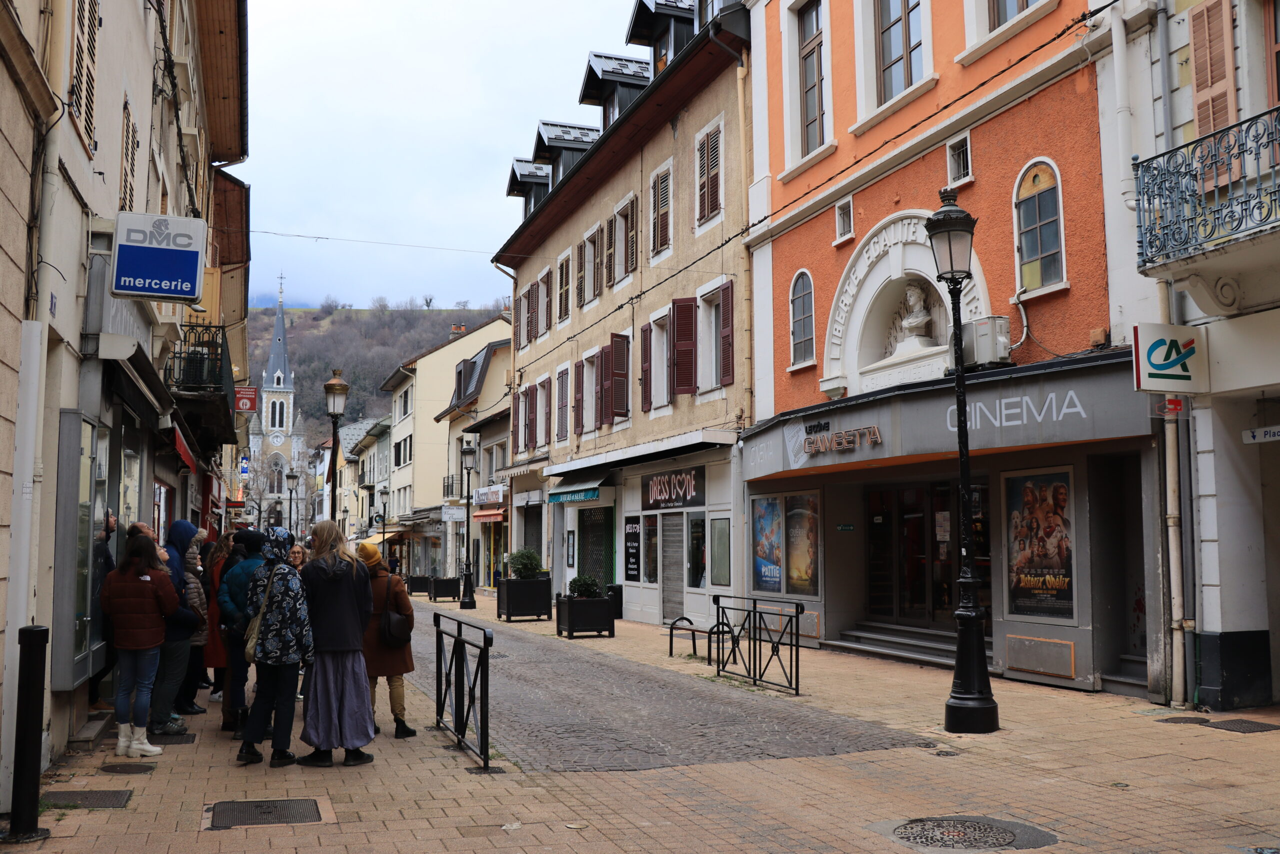 commerces du centre-ville, Gambetta, visite guidé