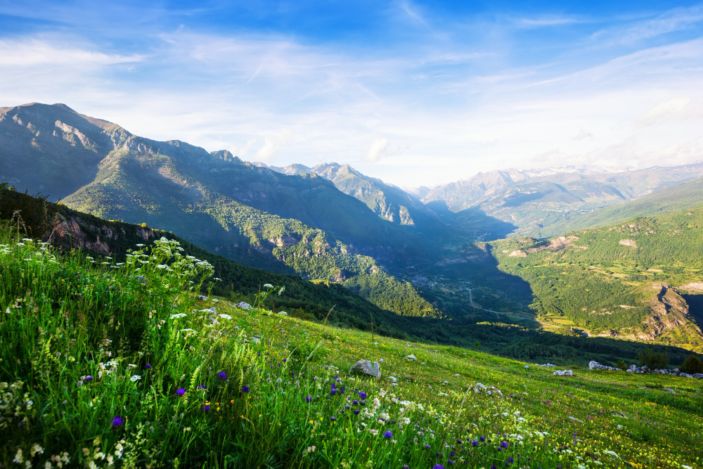 été, montagne, soleil albertville