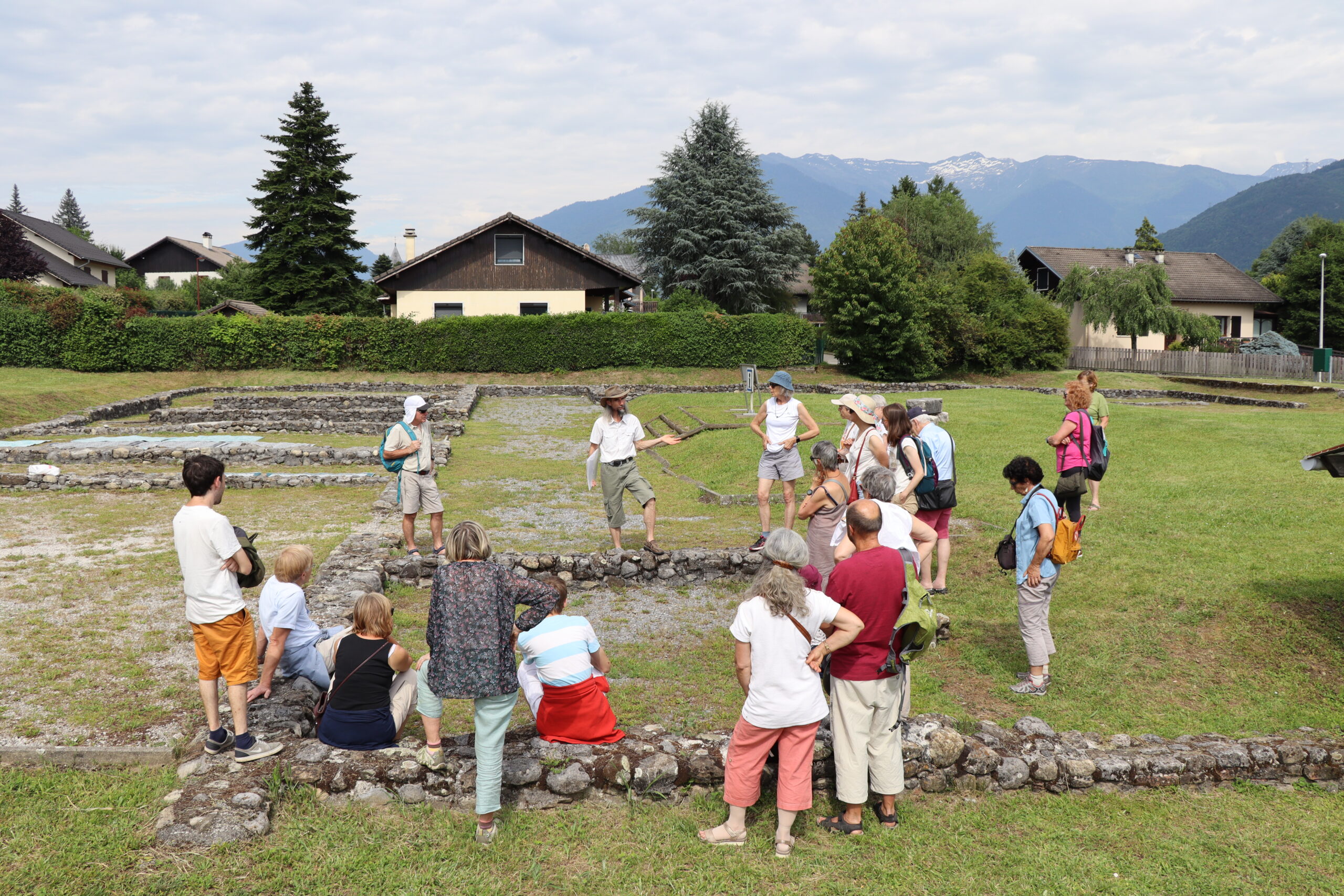 Visite de la villa gallo-romaine