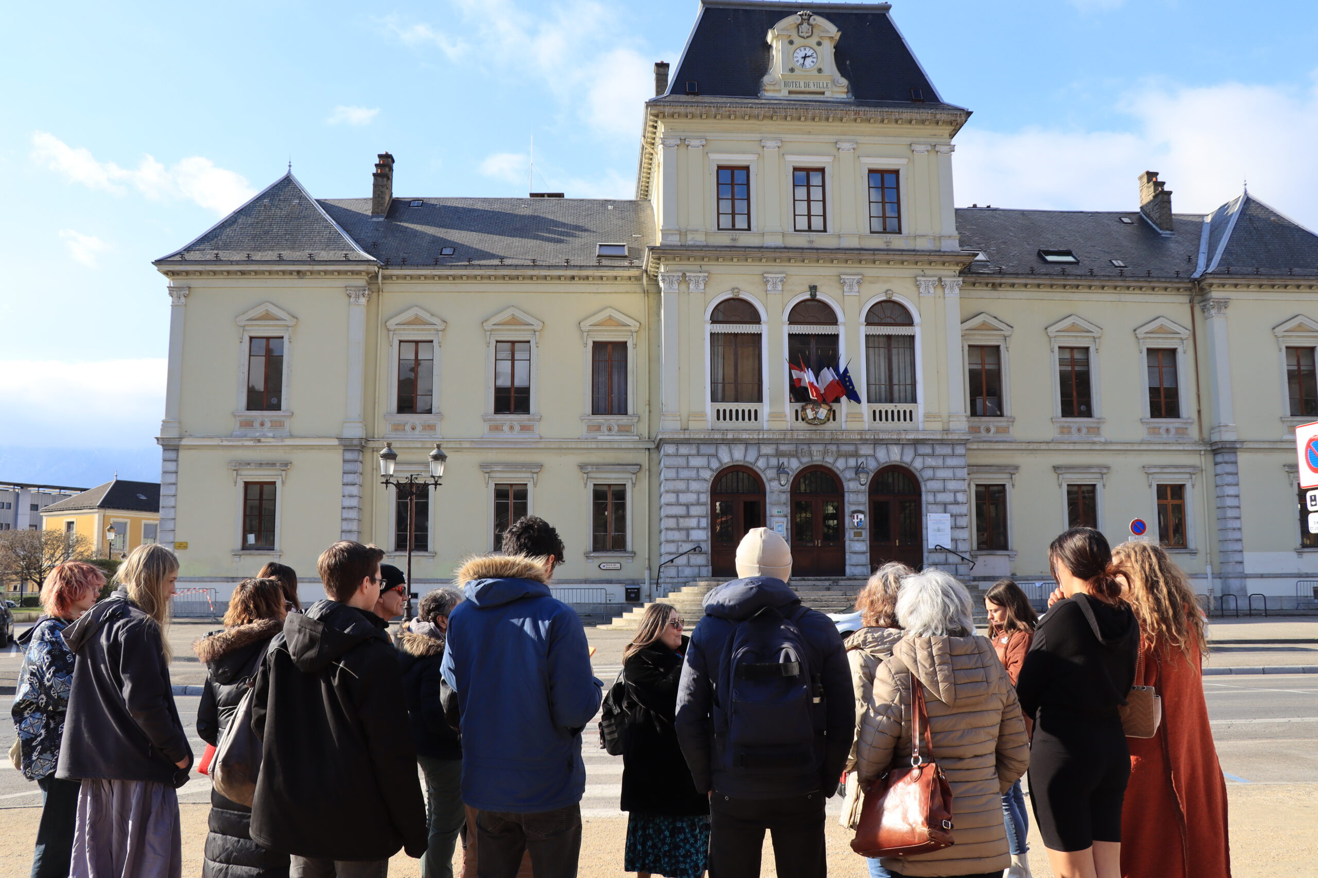 centre-ville, visite, mairie