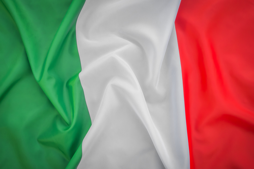 drapeau italien albertville