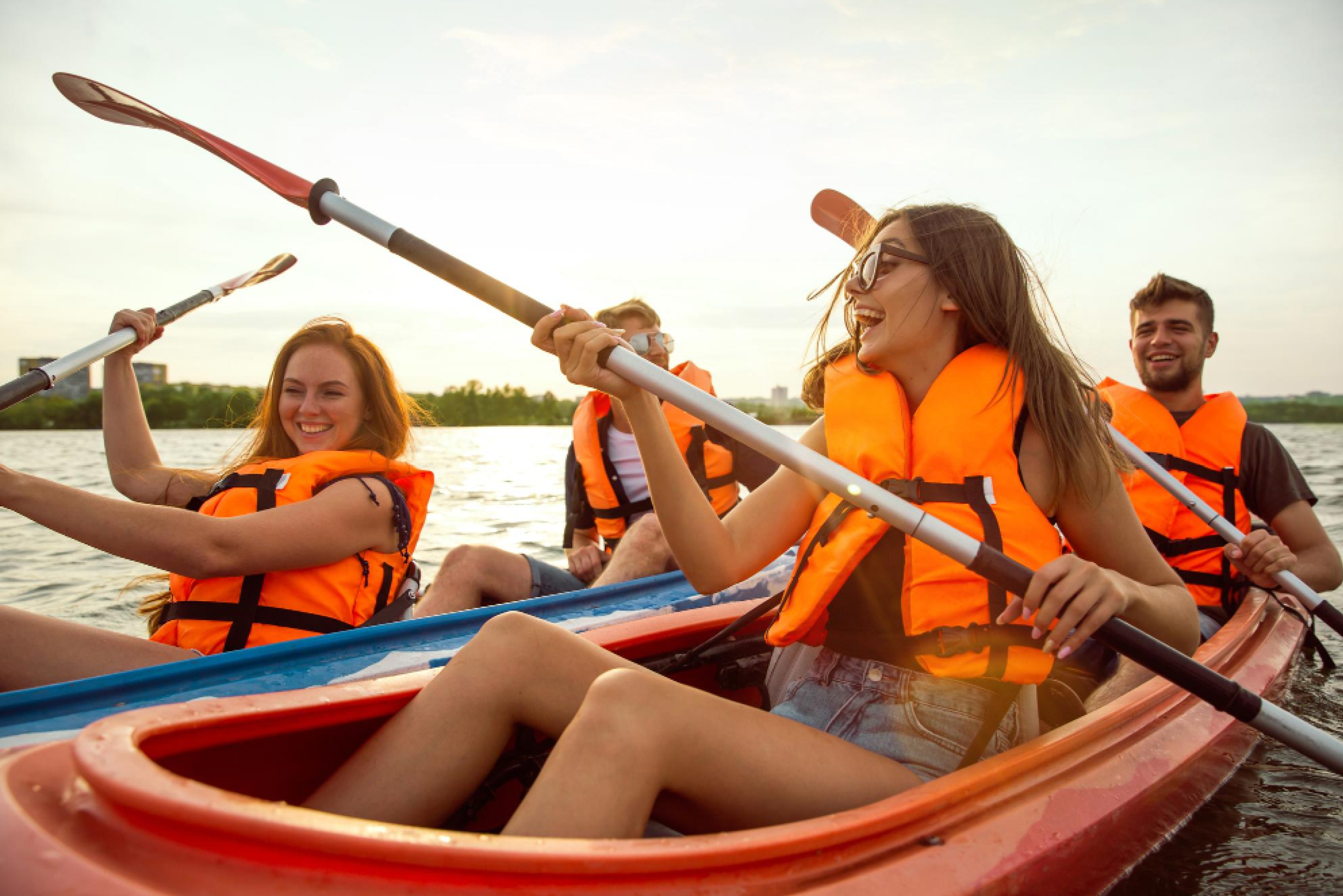 séjour été, enfants, ados kayak