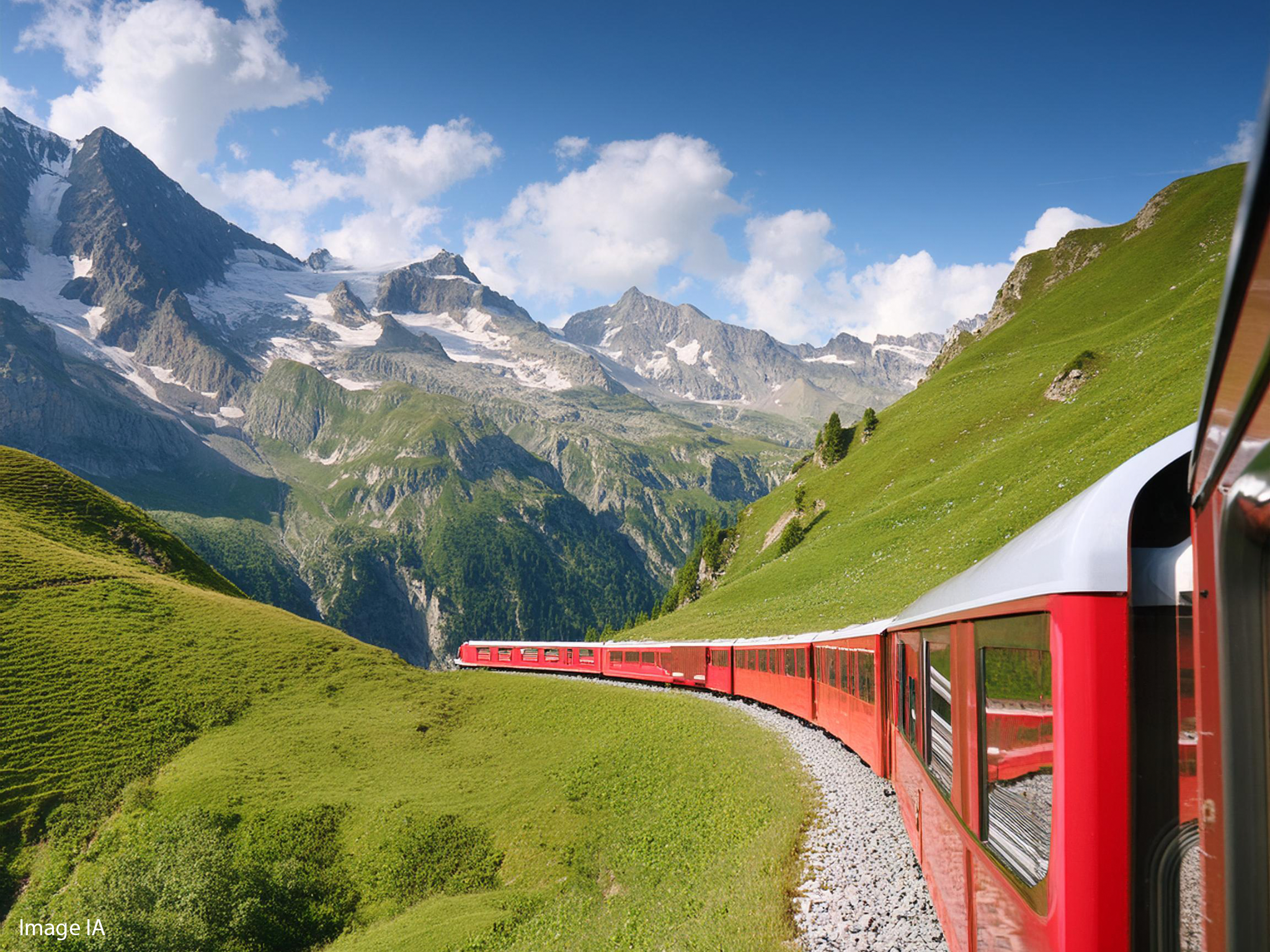 Train montagne Albertville IA