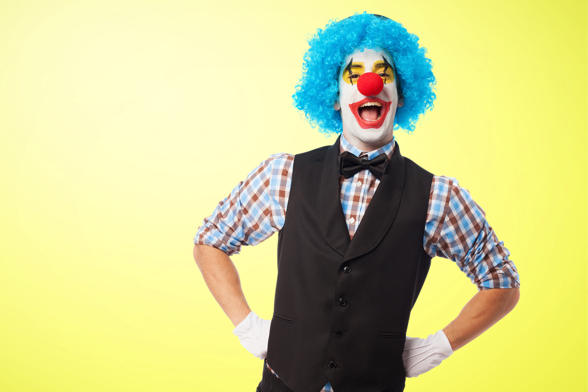 clowns, noël, lumières