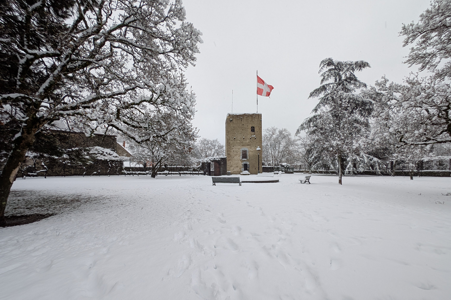 Conflans, neige, Albertville, hiver