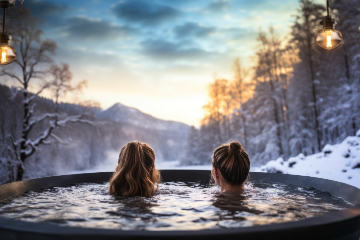 Picsine; spa; montagne