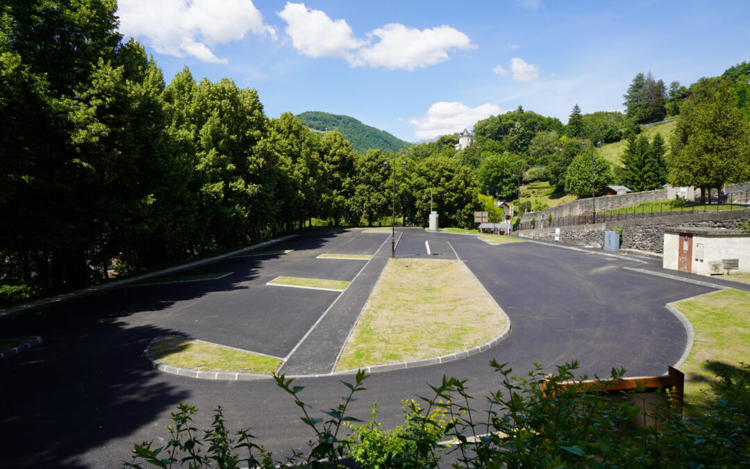 Parking rénové Montée Adolphe Hugues